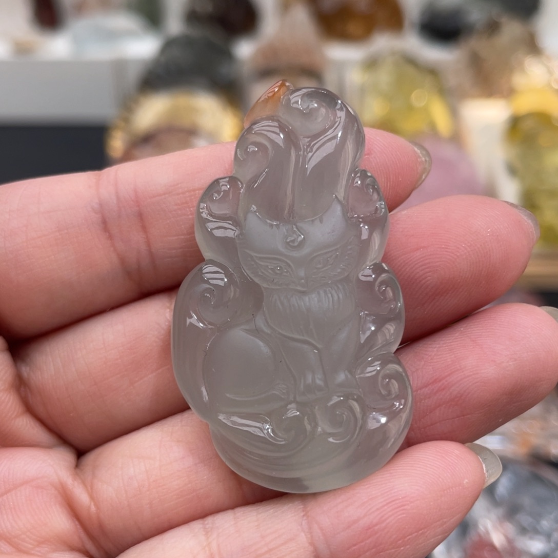 水晶颈饰未镶嵌定制