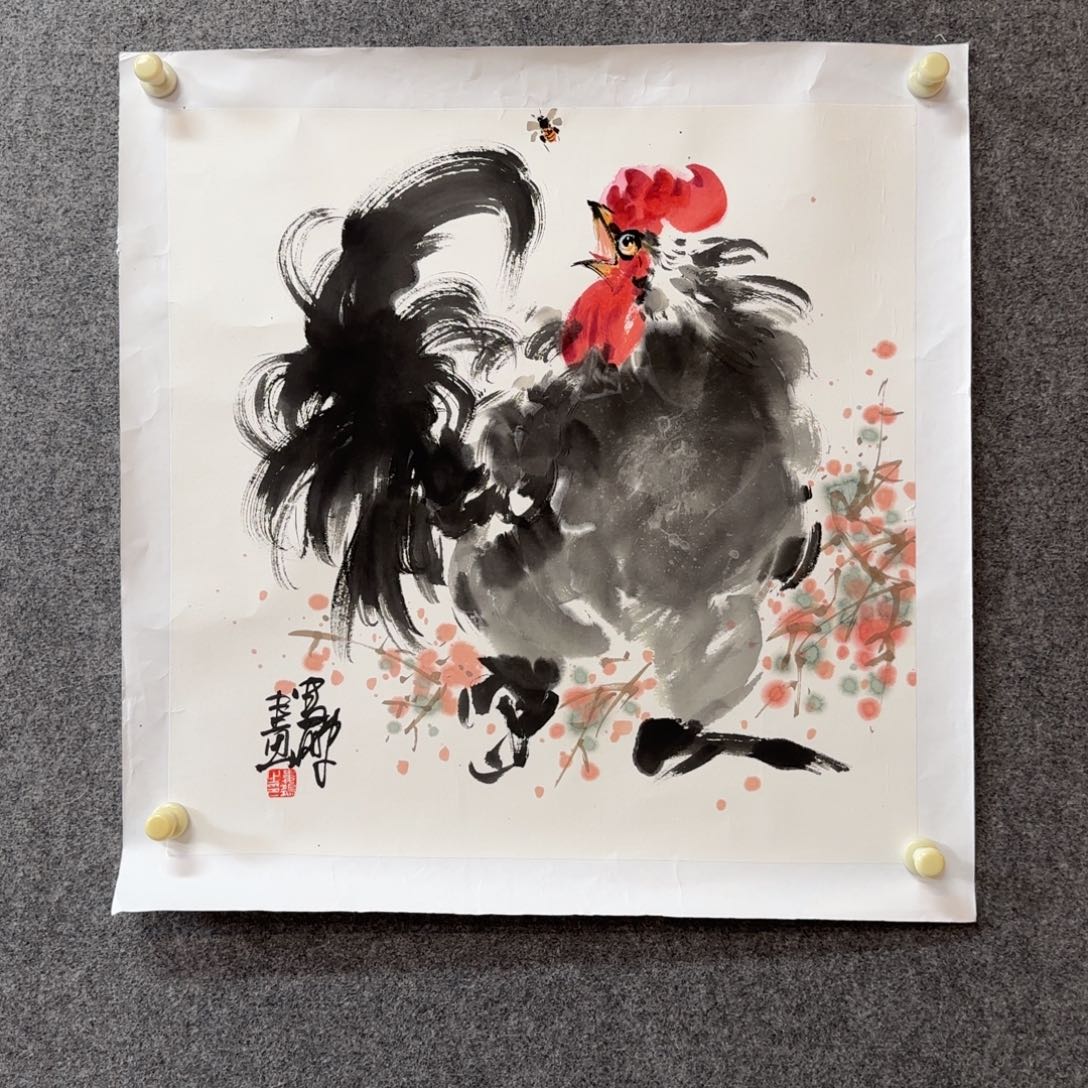 国画zz娄鹏老师手绘作品