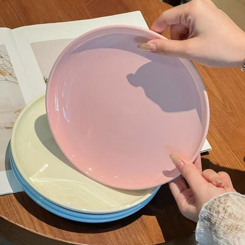 2025年挂历简约陶瓷浅盘