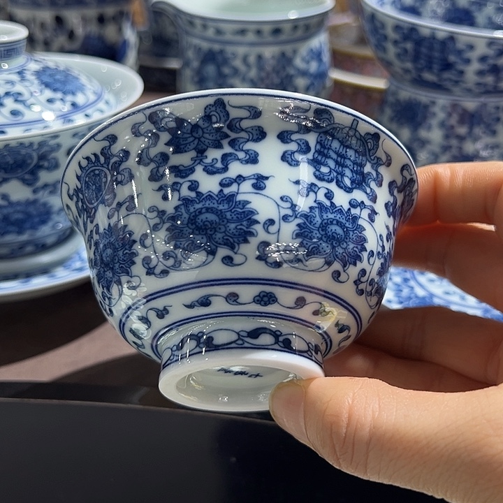 盖碗全场景德镇景德镇景德镇窑