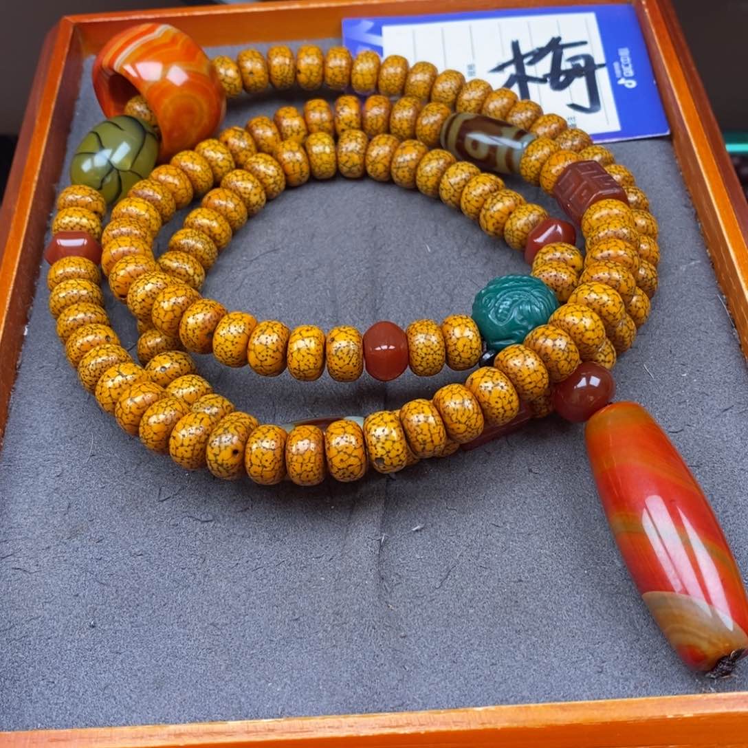 星月菩提吊坠雪*星月