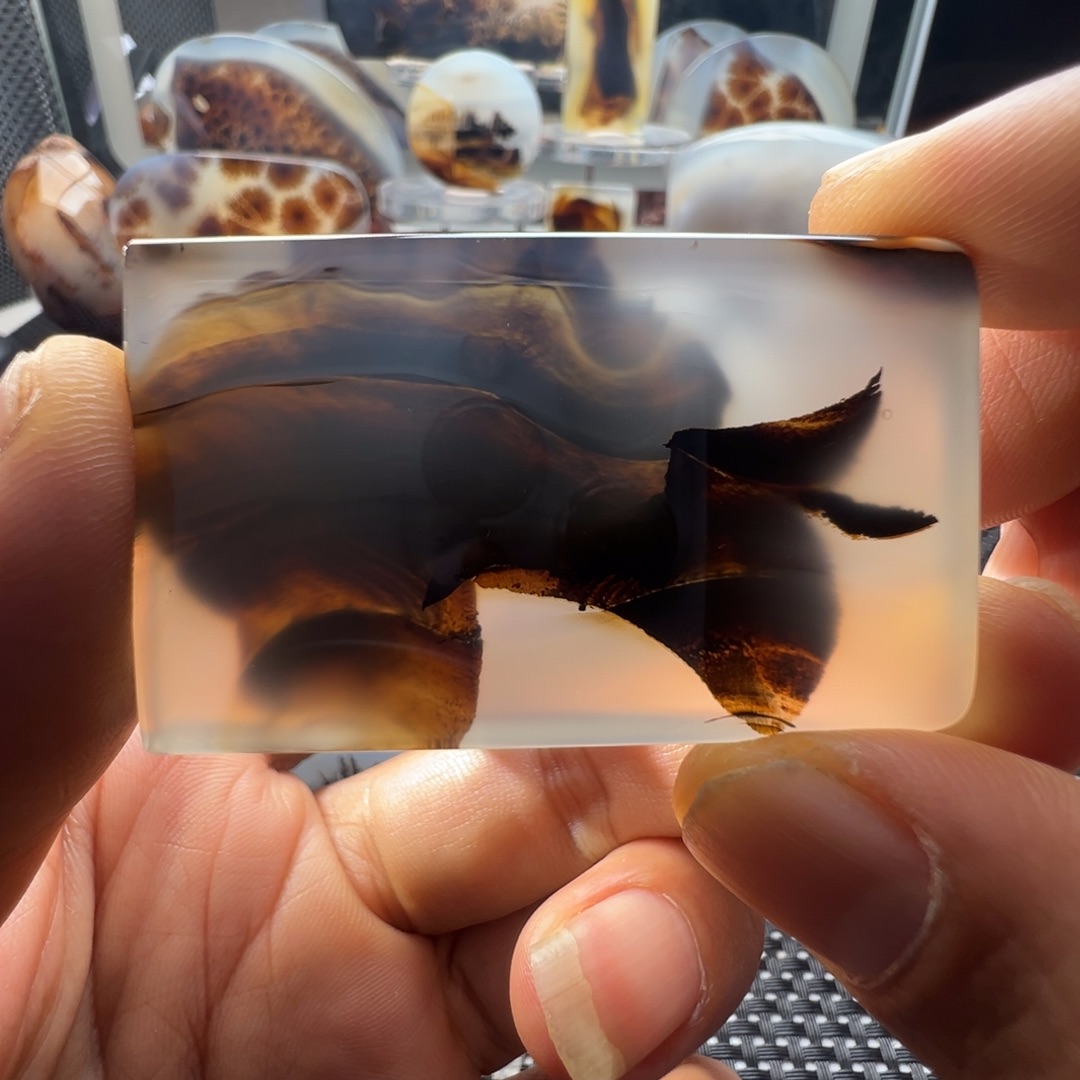 未镶嵌玛瑙/玉髓珠宝奇石