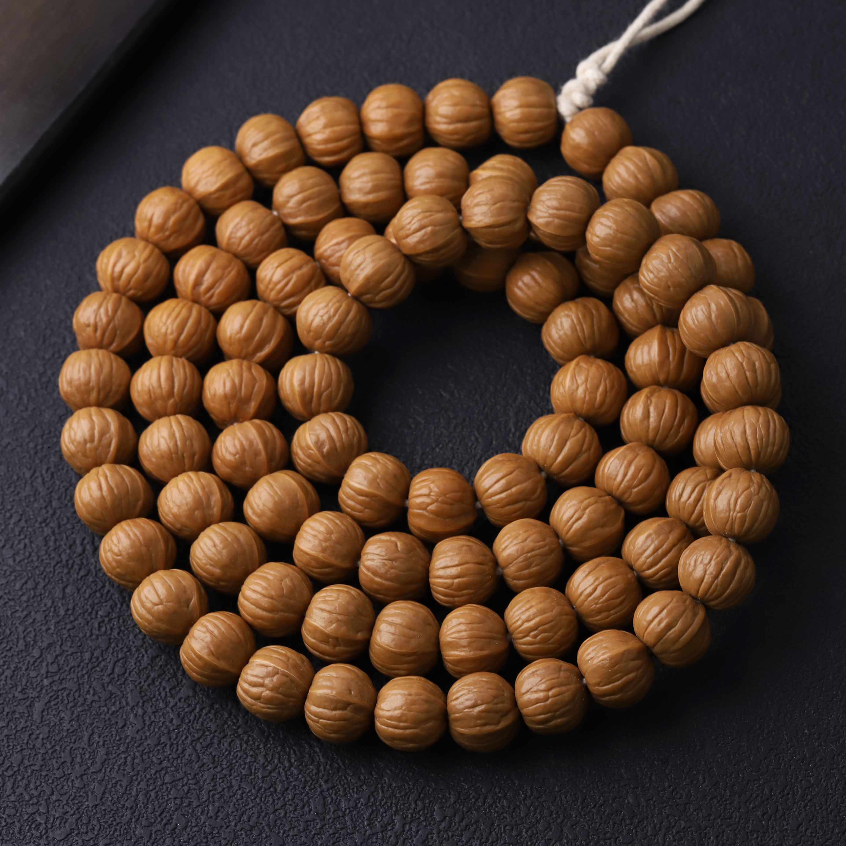 251277 【88颗双鳍南瓜猴头】微打底原皮原色猴头核桃文玩长串