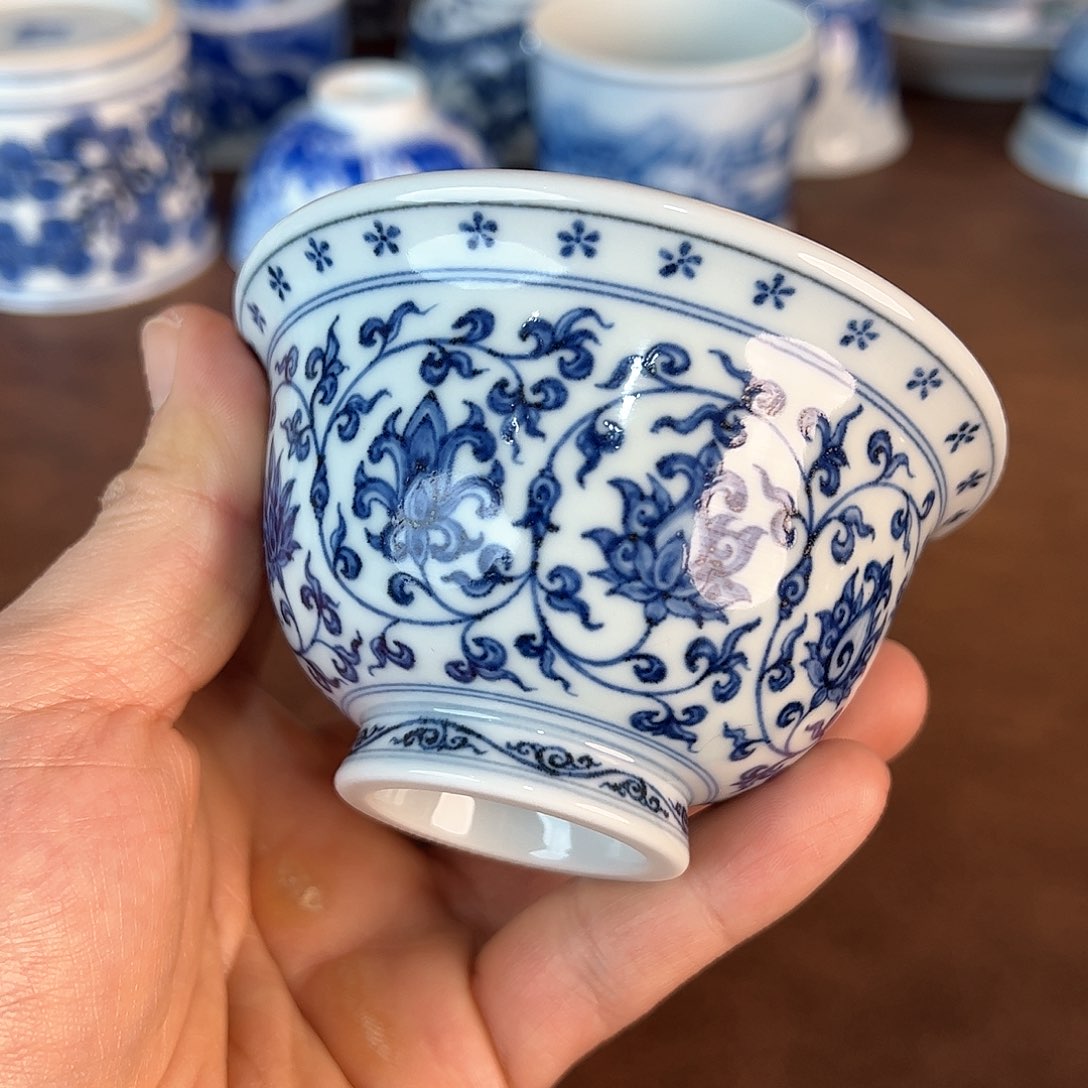 杯景德镇全手工手绘陶瓷