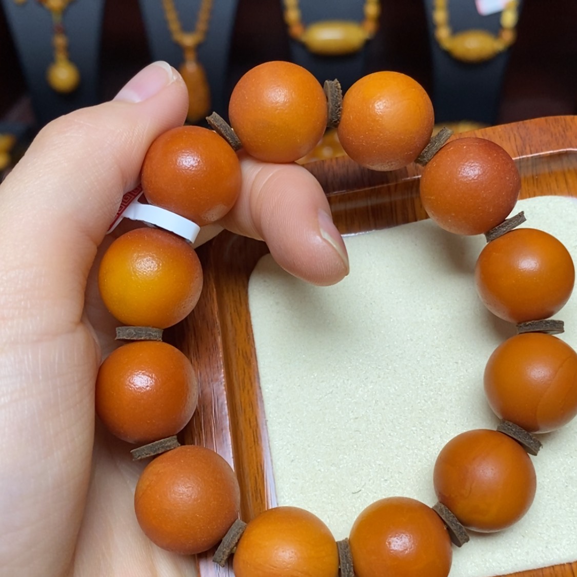 【闪购商品】未镶嵌蜜蜡手链手串