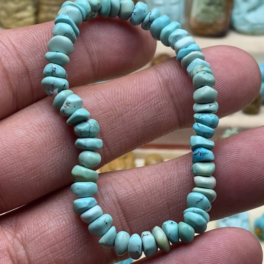 绿松石未镶嵌珠宝半成品