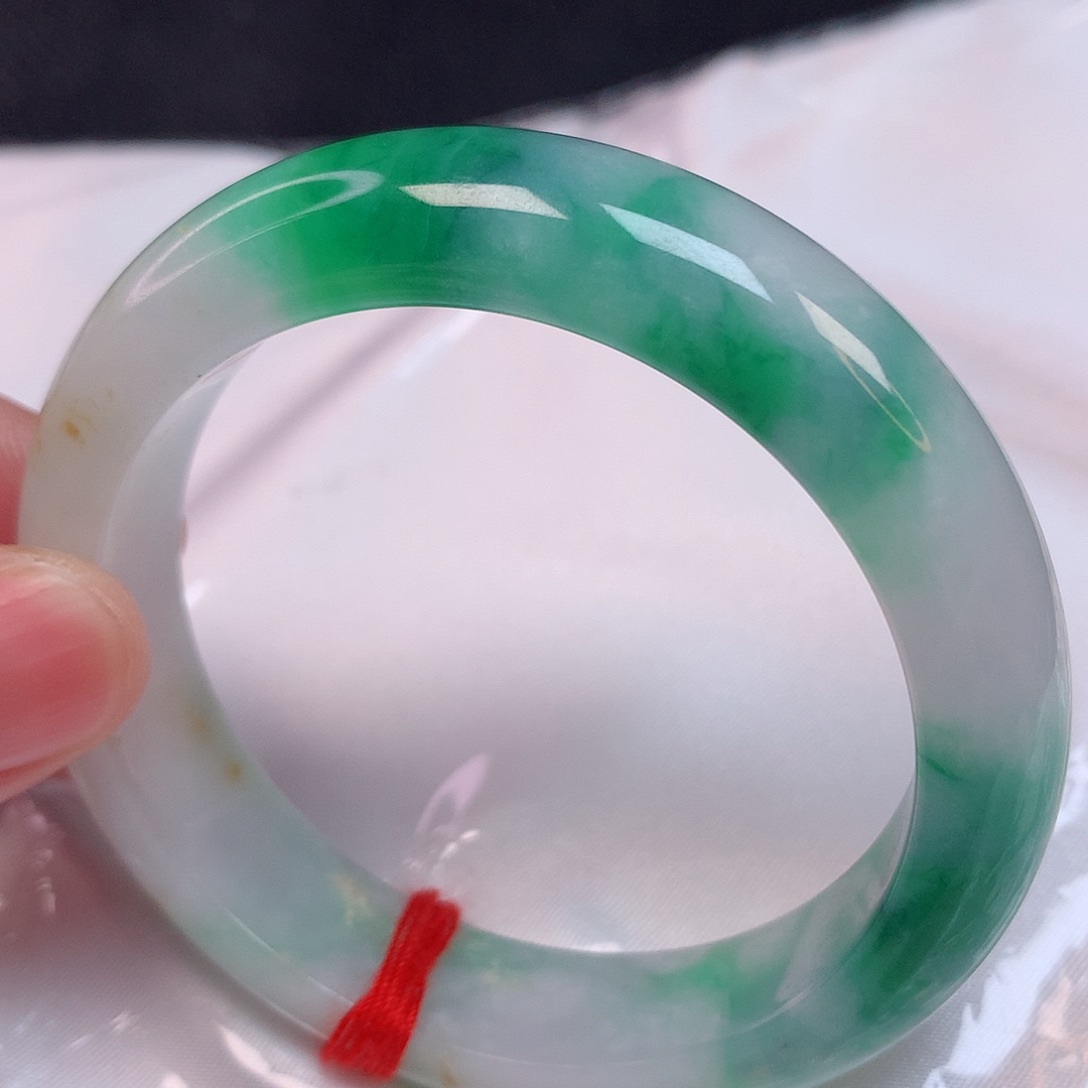 翡翠手镯未镶嵌53 翡翠手镯