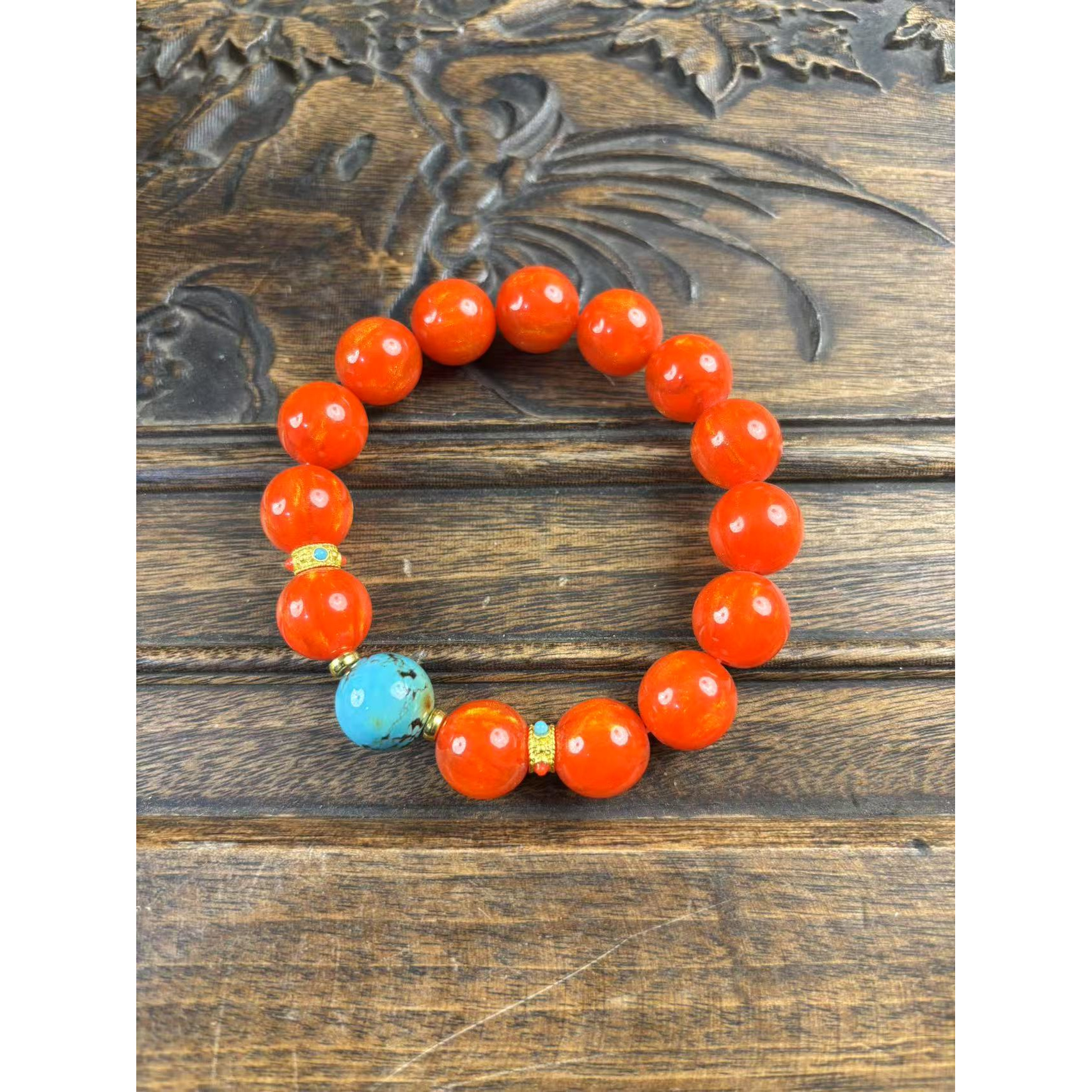 血玉髓玛瑙手串一条{小七甄选}