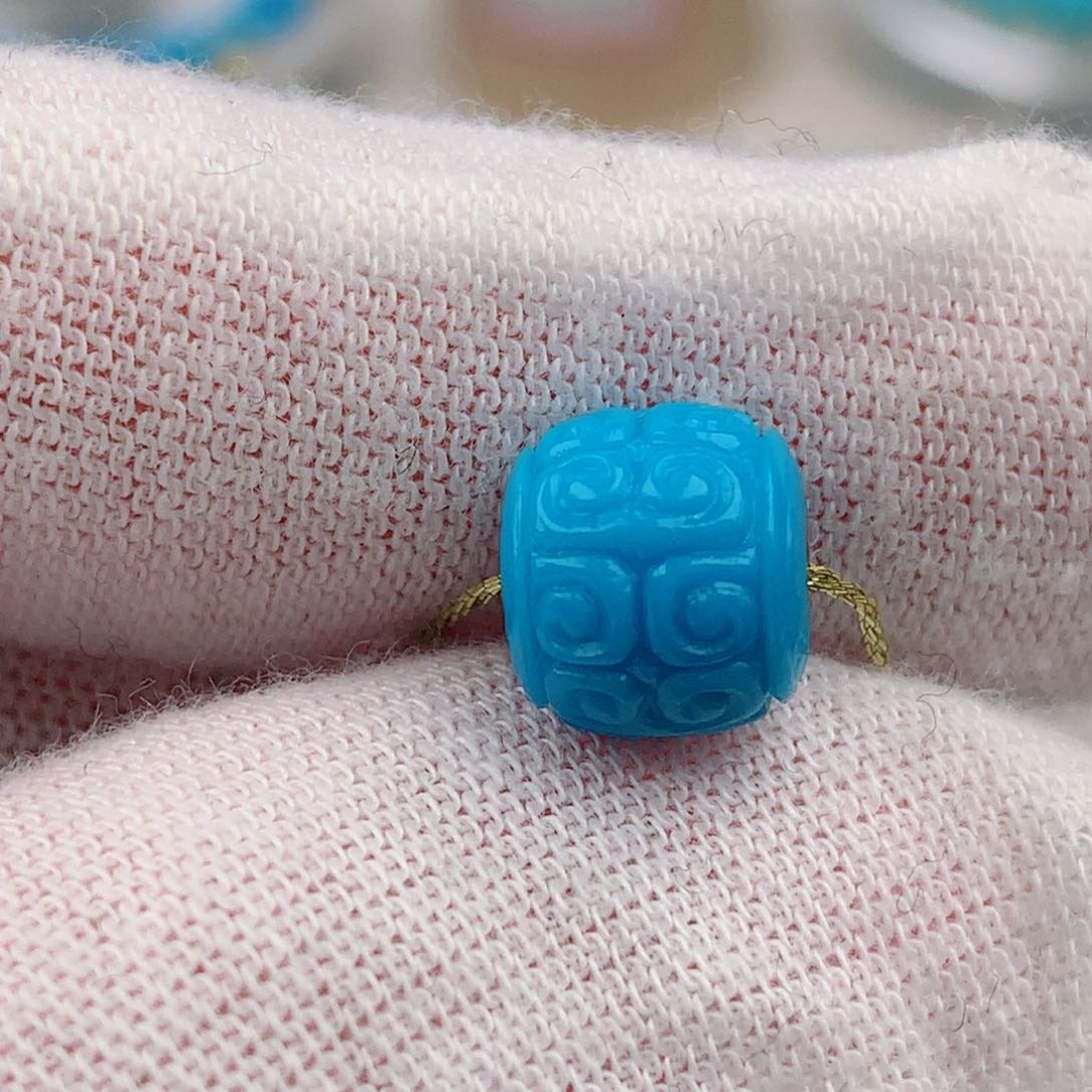 【闪购商品】绿松石配饰18K金镶嵌