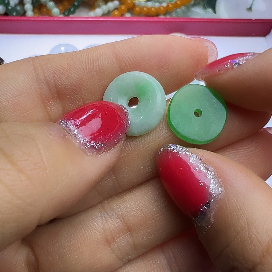 翡翠银S925镶嵌颈饰富贵