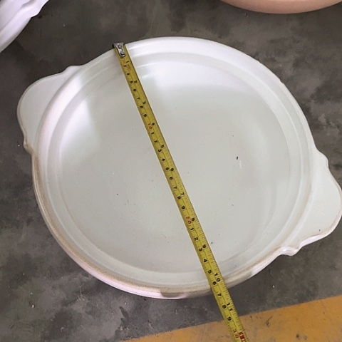 微瑕，明火，口径26高度6底部有气泡