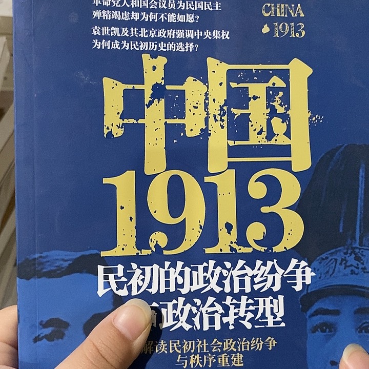 微瑕  中国1913  一本