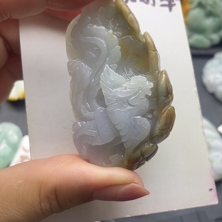 翡翠未镶嵌颈饰天然翡翠