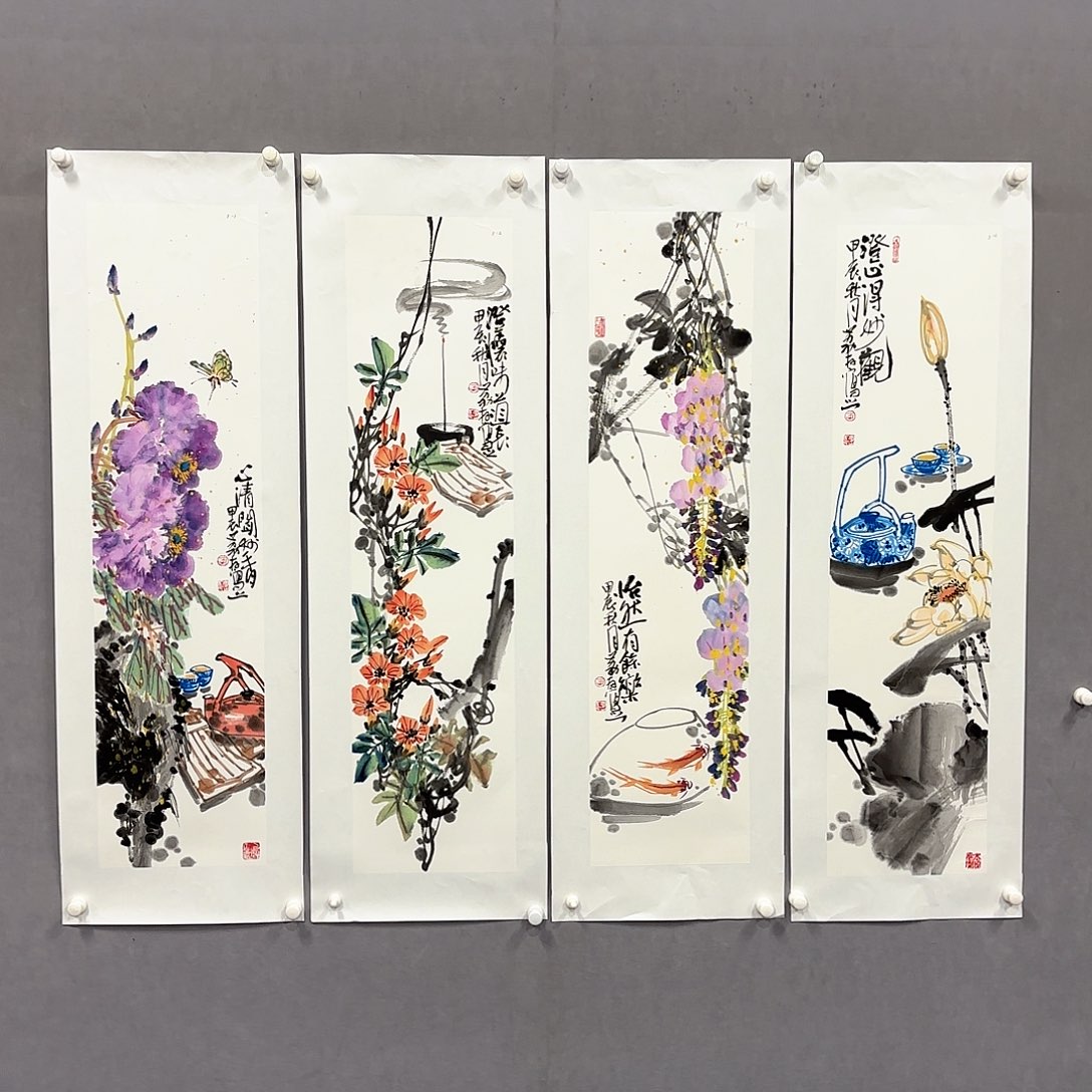 国画国画纯手绘作品请放心去藏