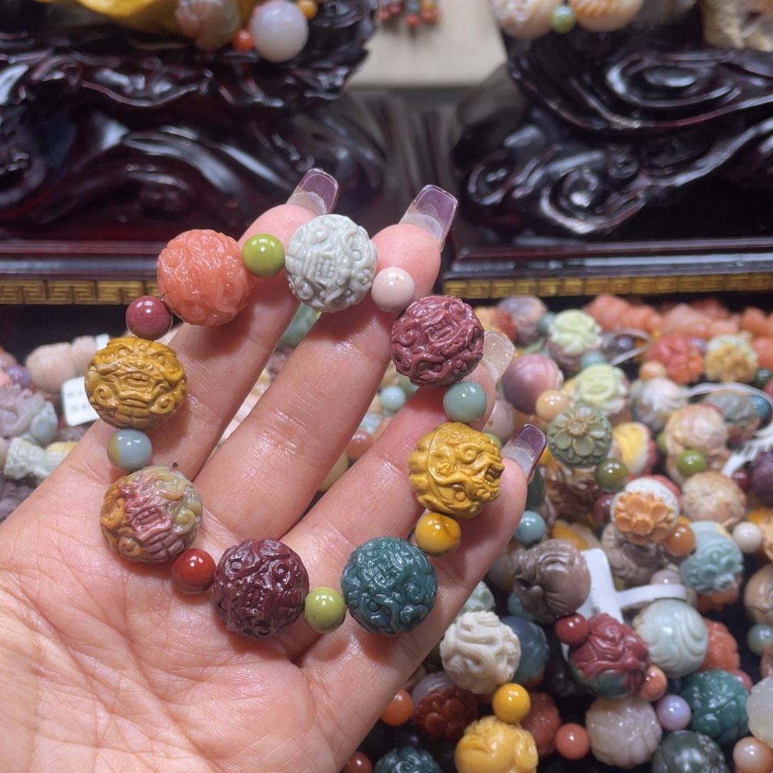 石英质玉手链未镶嵌