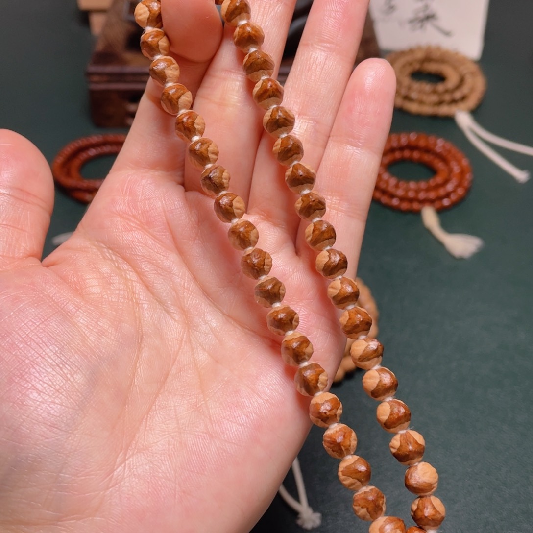 吊坠柏香籽/百香籽三菱手持