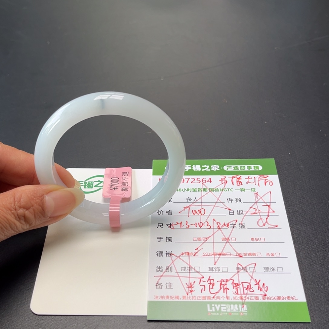 翡翠手镯未镶嵌多人