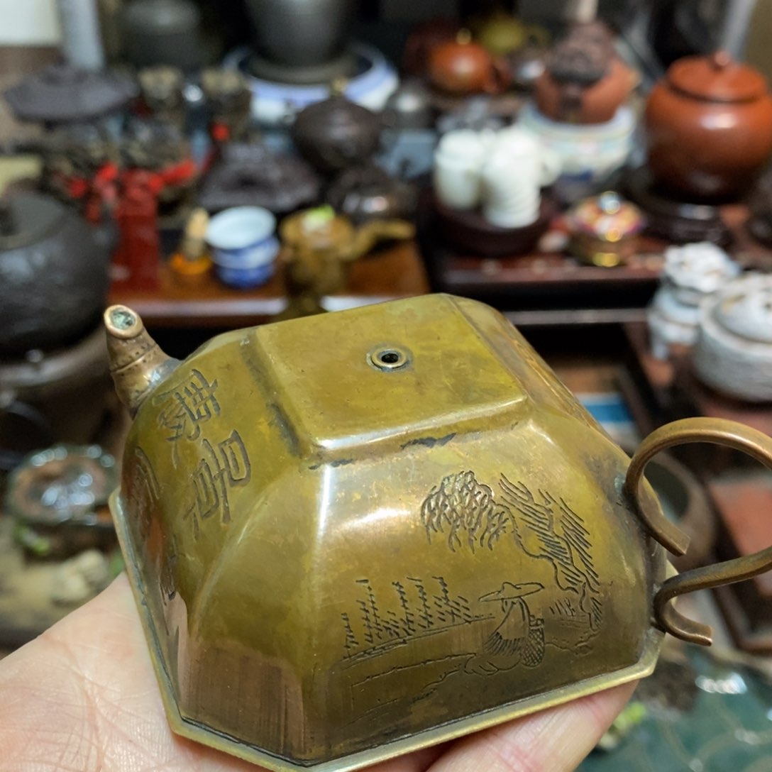 紫砂茶壶密胺手绘陶瓷