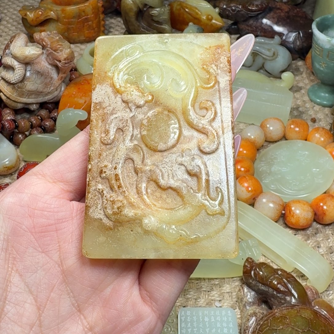 白玉菩提吊坠挂件