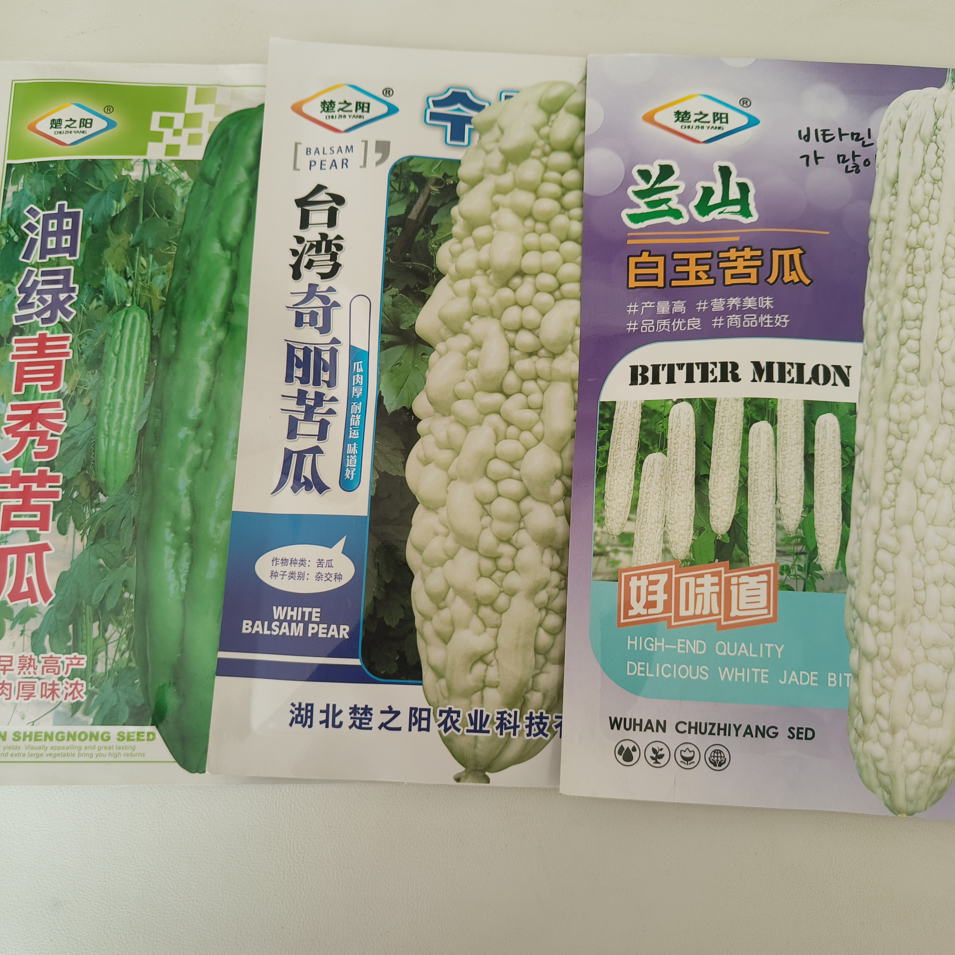 苦瓜种子，产量高，耐寒，耐热性好，无限生长适合春秋播种