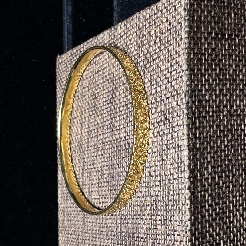 18K 金碎冰冰个性百搭手镯高级感b15