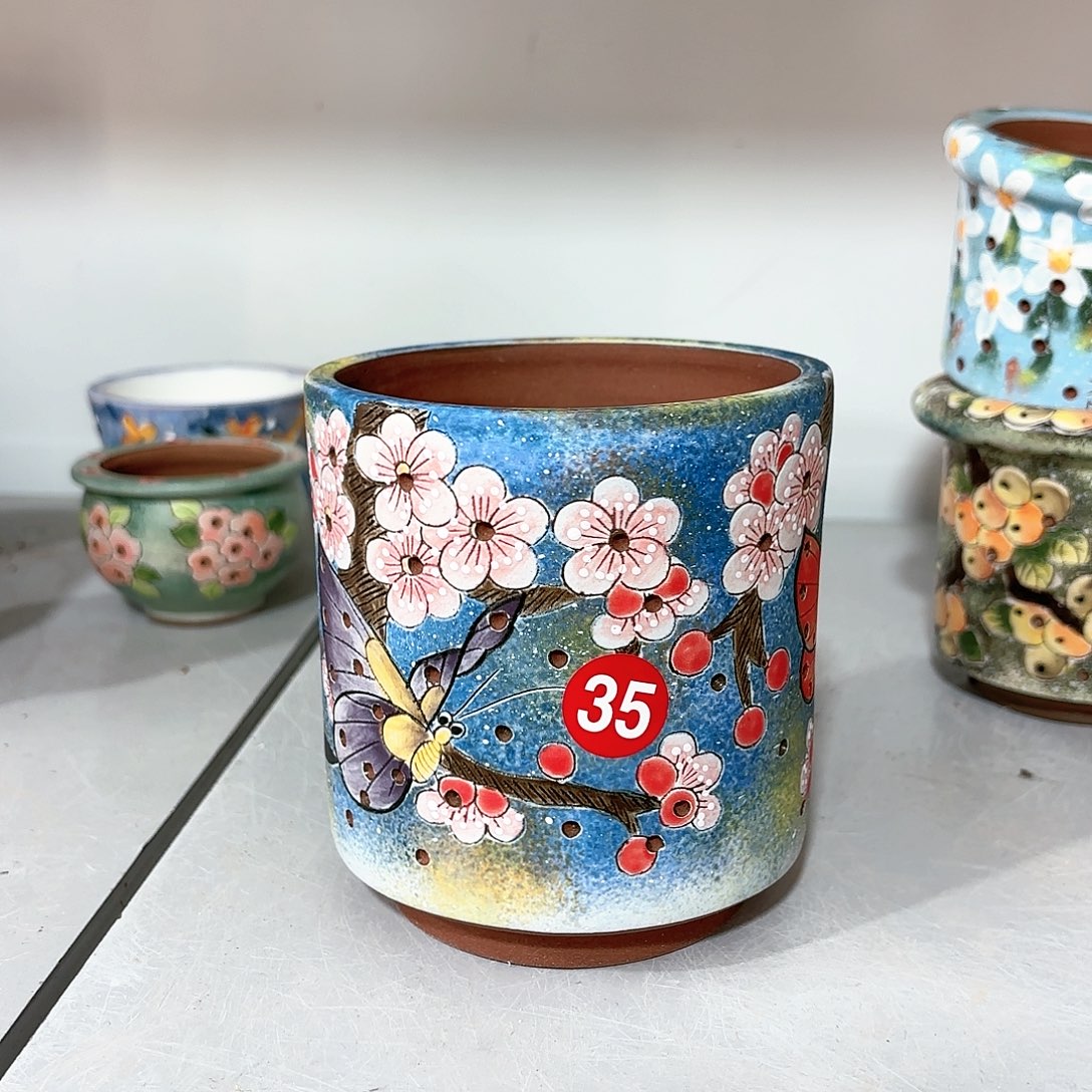 紫砂花盆手工花盆默认微瑕9/12