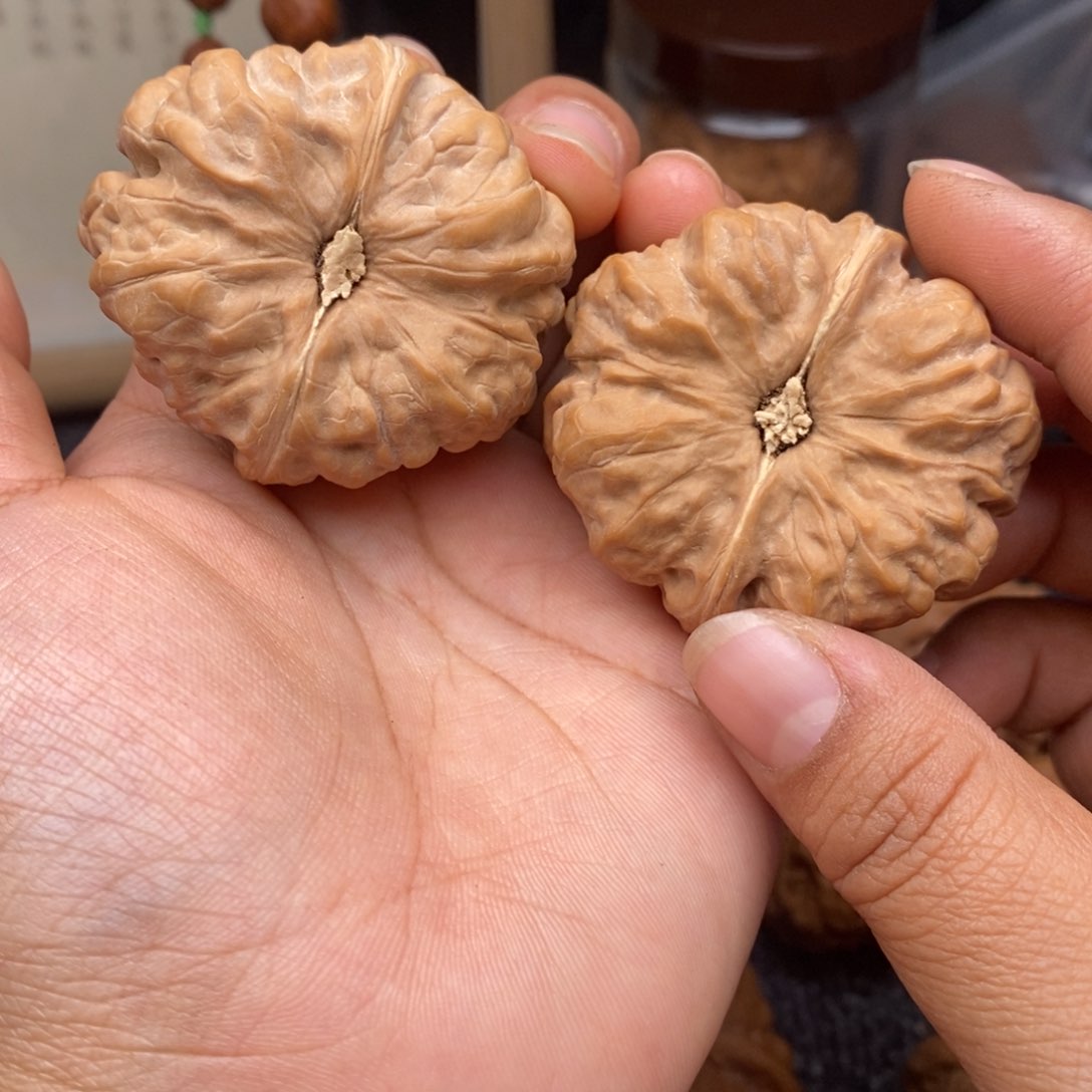 文玩核桃把件43蛤蟆