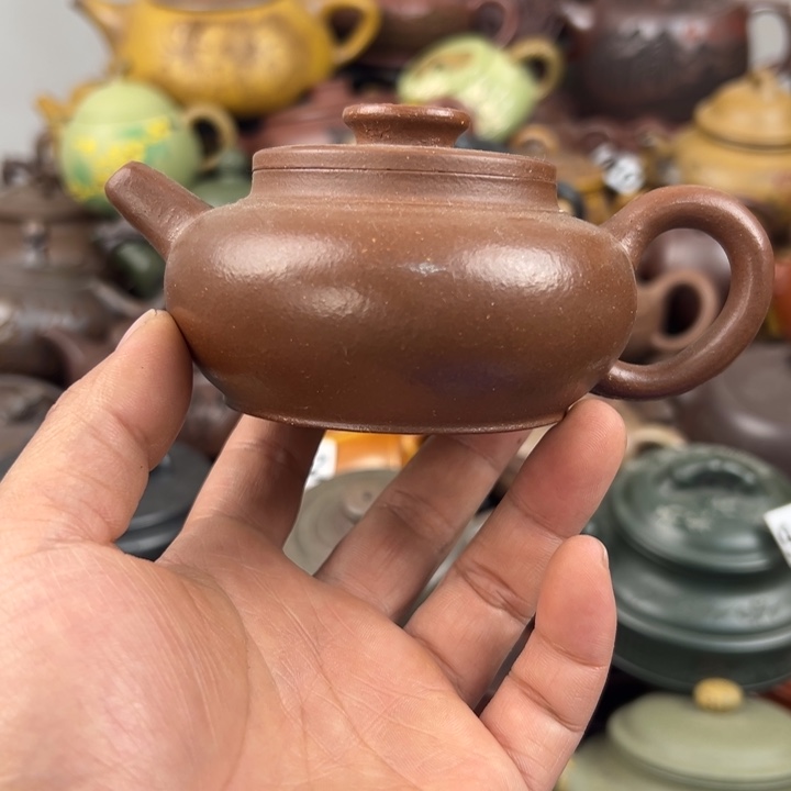 茶壶紫砂嘴巴失圆