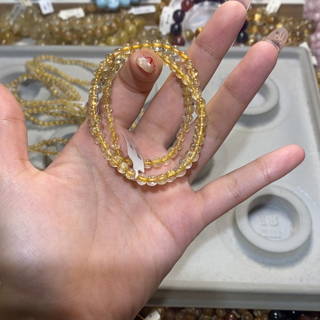 水晶手链未镶嵌手链