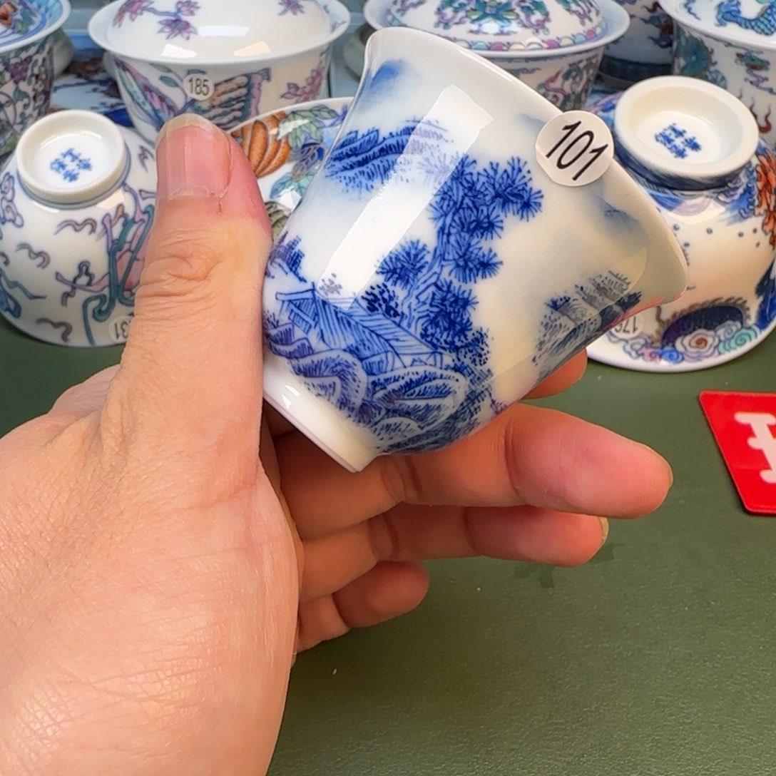 彦祖纯手工手绘茶具101