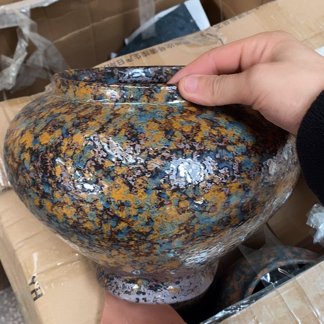 紫砂花盆正品口径17/20gjggg