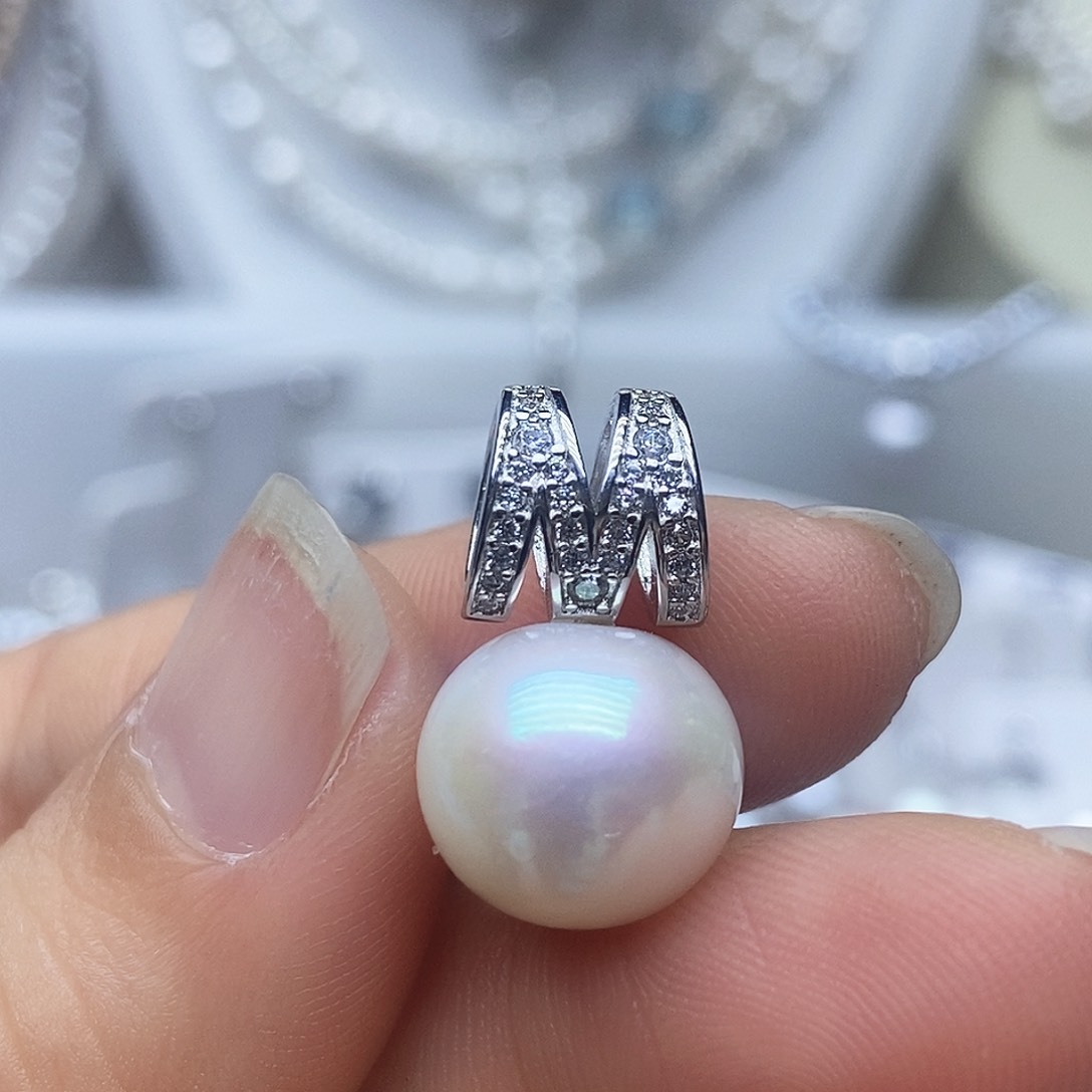 未镶嵌吊坠淡水珍珠