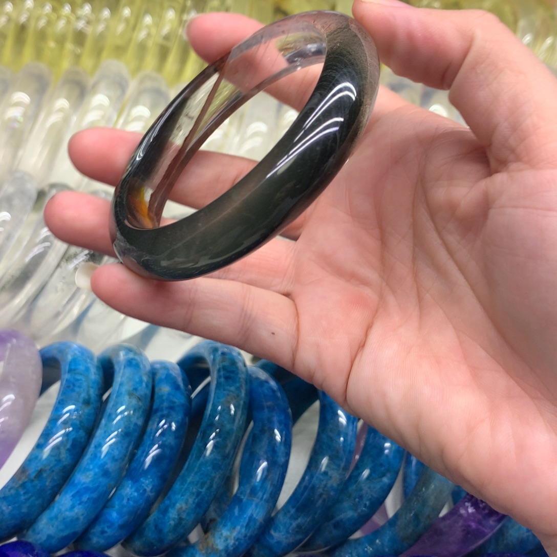晗***未镶嵌水晶手镯手镯