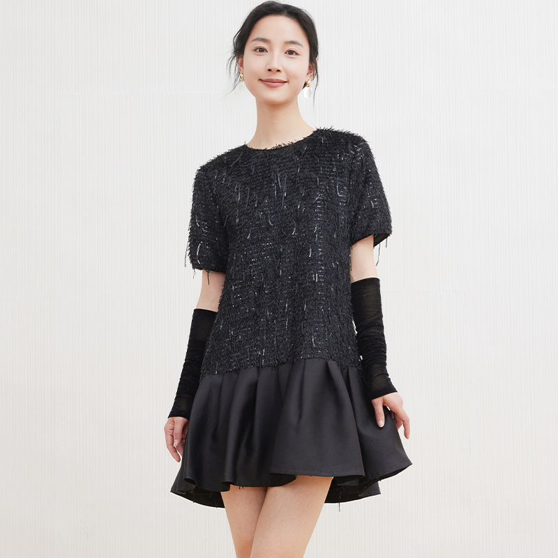 【尚雅】佳人苑连衣裙秋季新款J439291