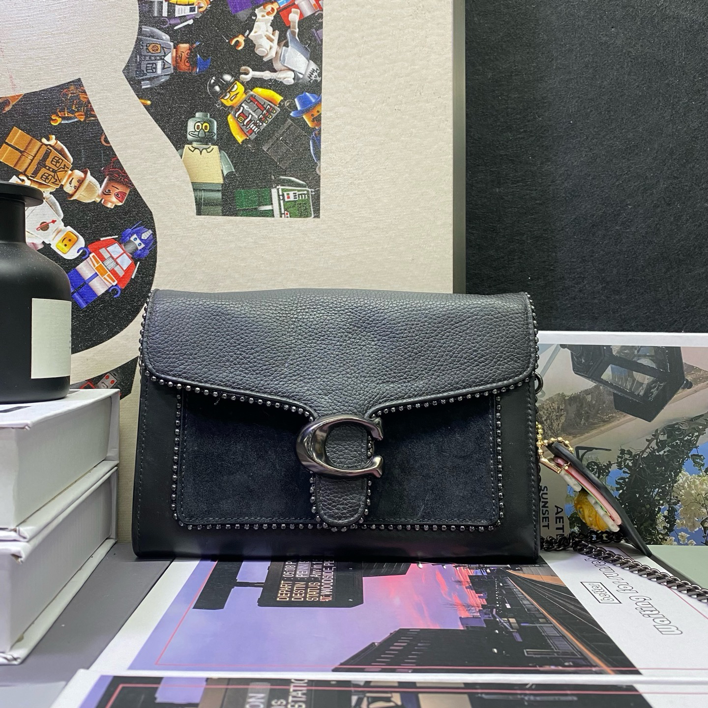 95新 COACH/蔻驰 22668斜挎包20*14