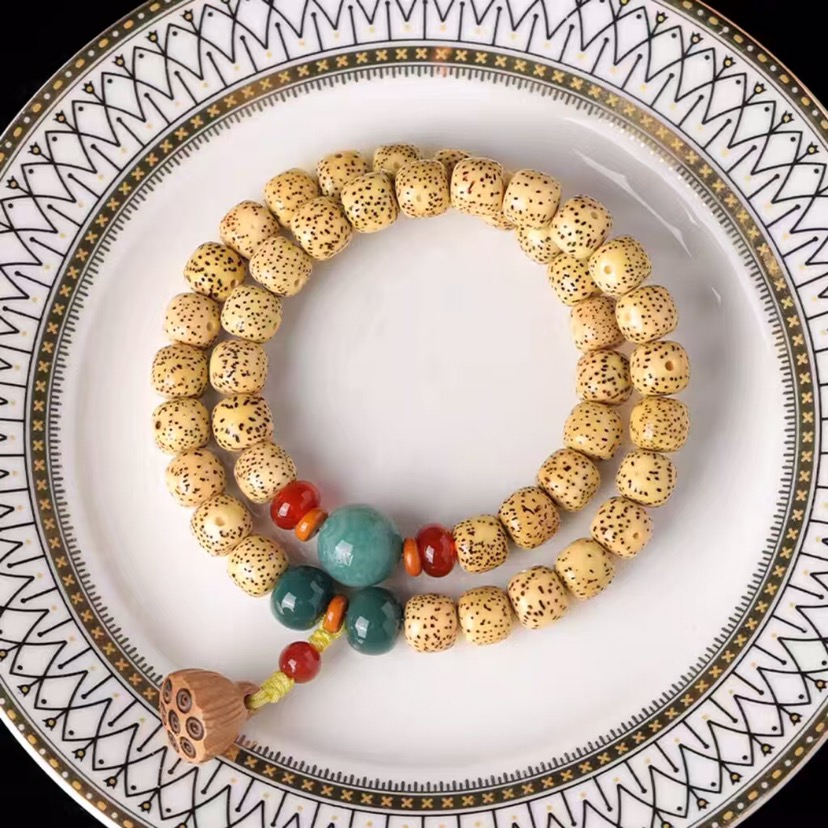 合金树脂项链 手串-莲花手持款-013-（无礼盒）饰品配饰雕刻首饰