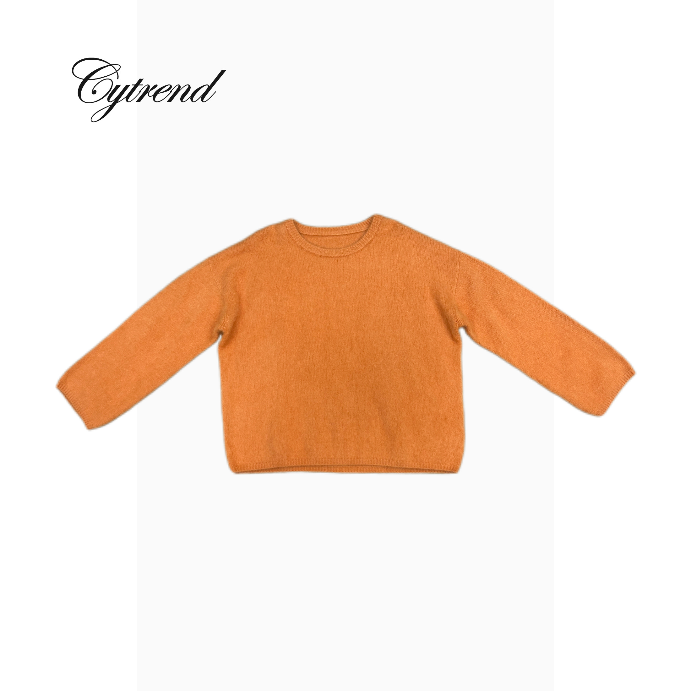  CYM1322拉毛感圆领叠穿神器羊毛毛衣