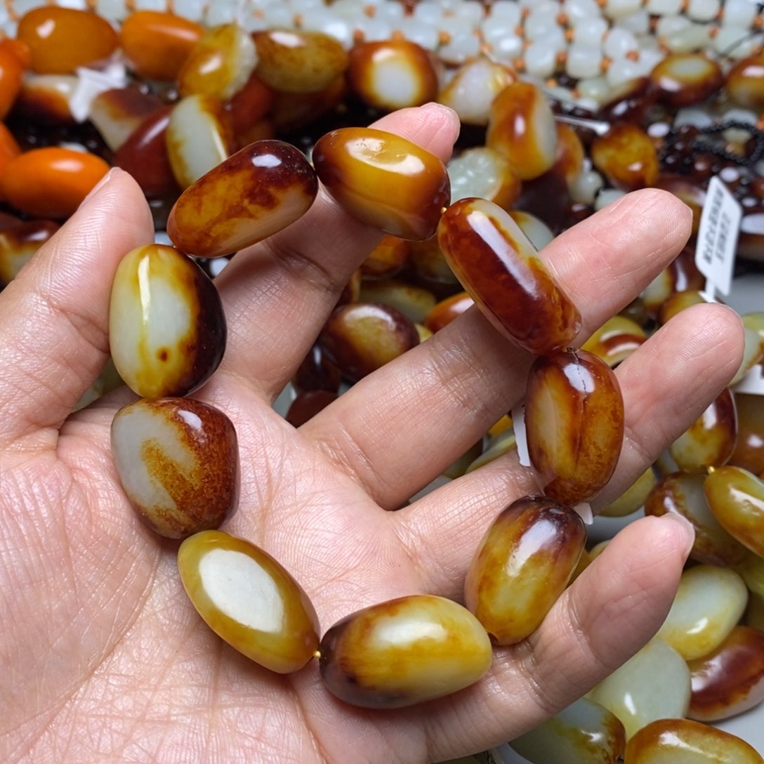 和田玉手链未镶嵌吉***.