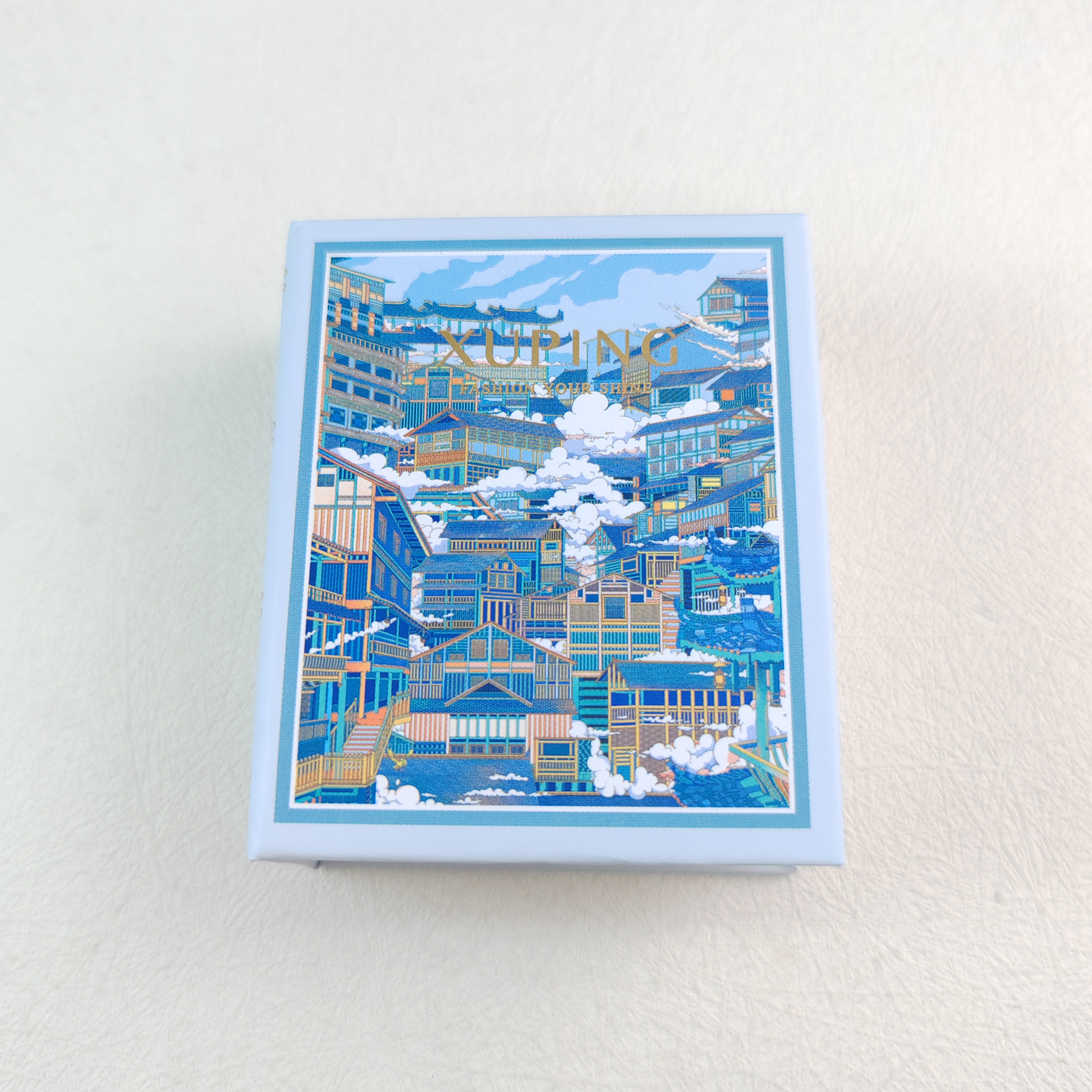 XUPING/旭平首饰 首饰盒/箱 创意方形便捷款书本收纳盒【空盒子】