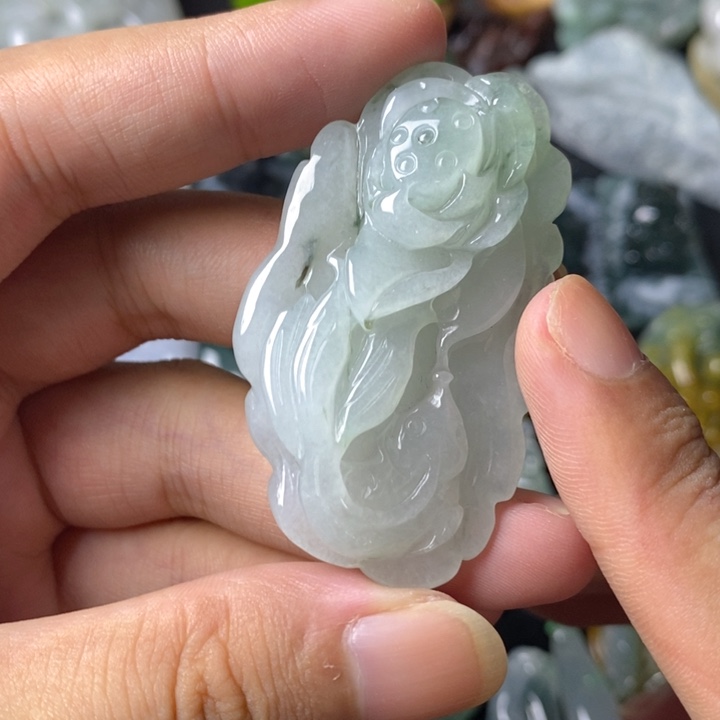 颈饰未镶嵌翡翠翡翠