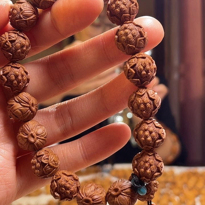 手串/手链橄榄核龙纹桃核