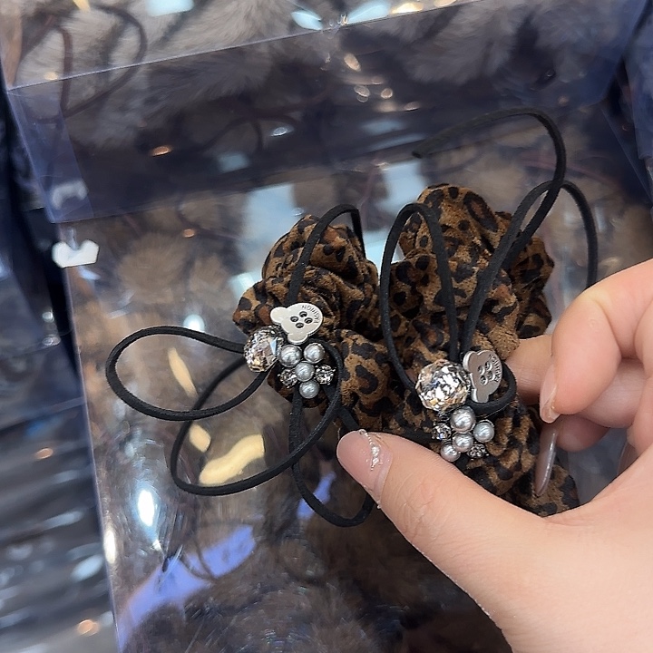 三醋酯纤维豹纹发圈-71