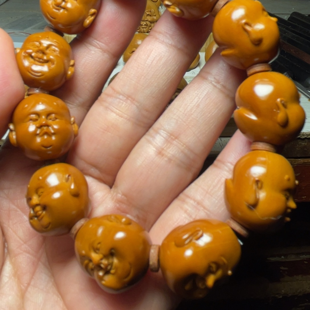 橄榄核手串/手链1.9*2.0铁核人生百态客户回血纯手工