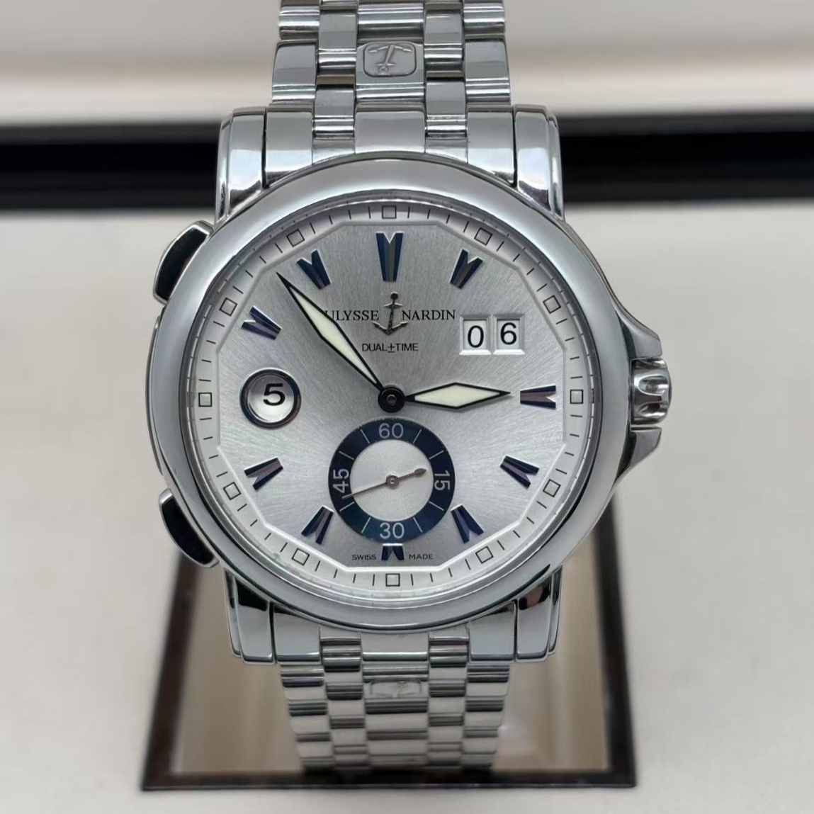 95新 Ulysse Nardin/雅典 鎏金/自动/表径42mm