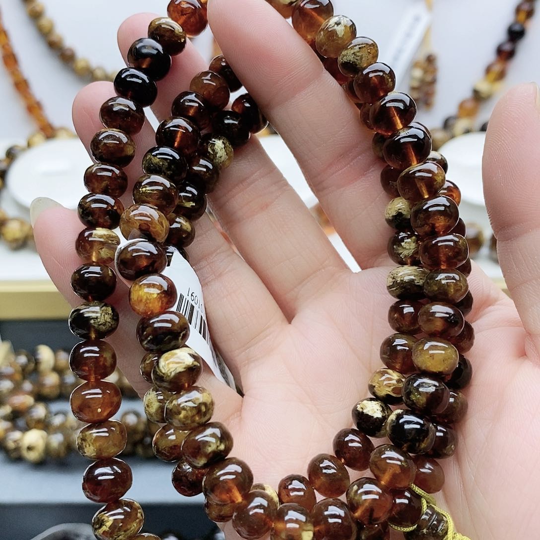 琥珀颈饰未镶嵌琥珀8