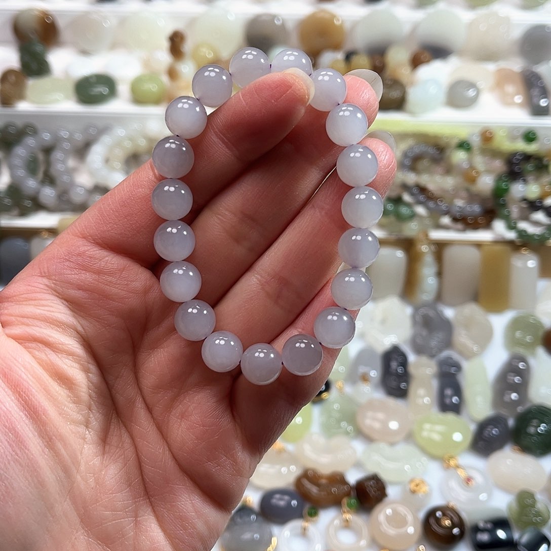 和田玉手串未镶嵌