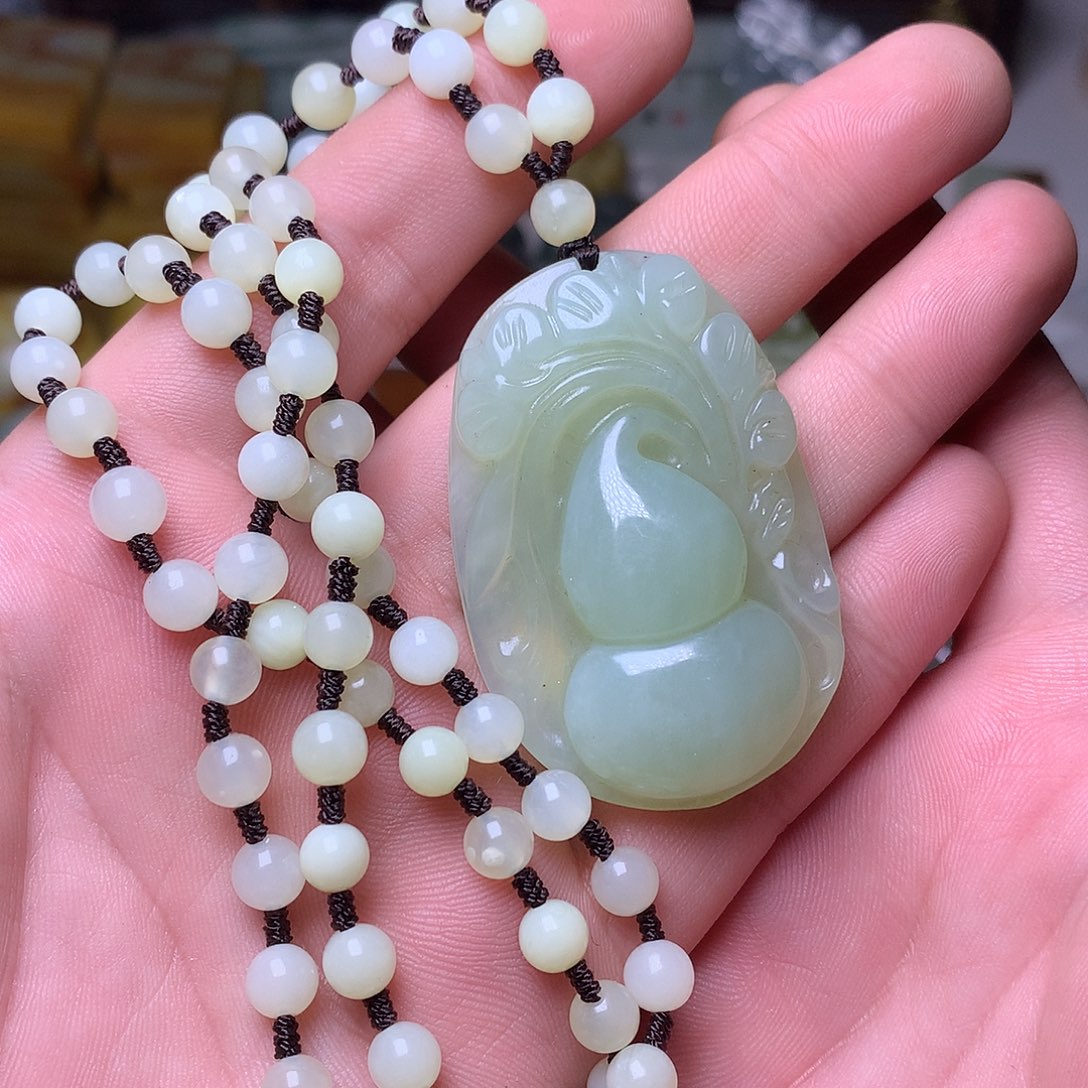 未镶嵌岫玉岫玉手把件挂件