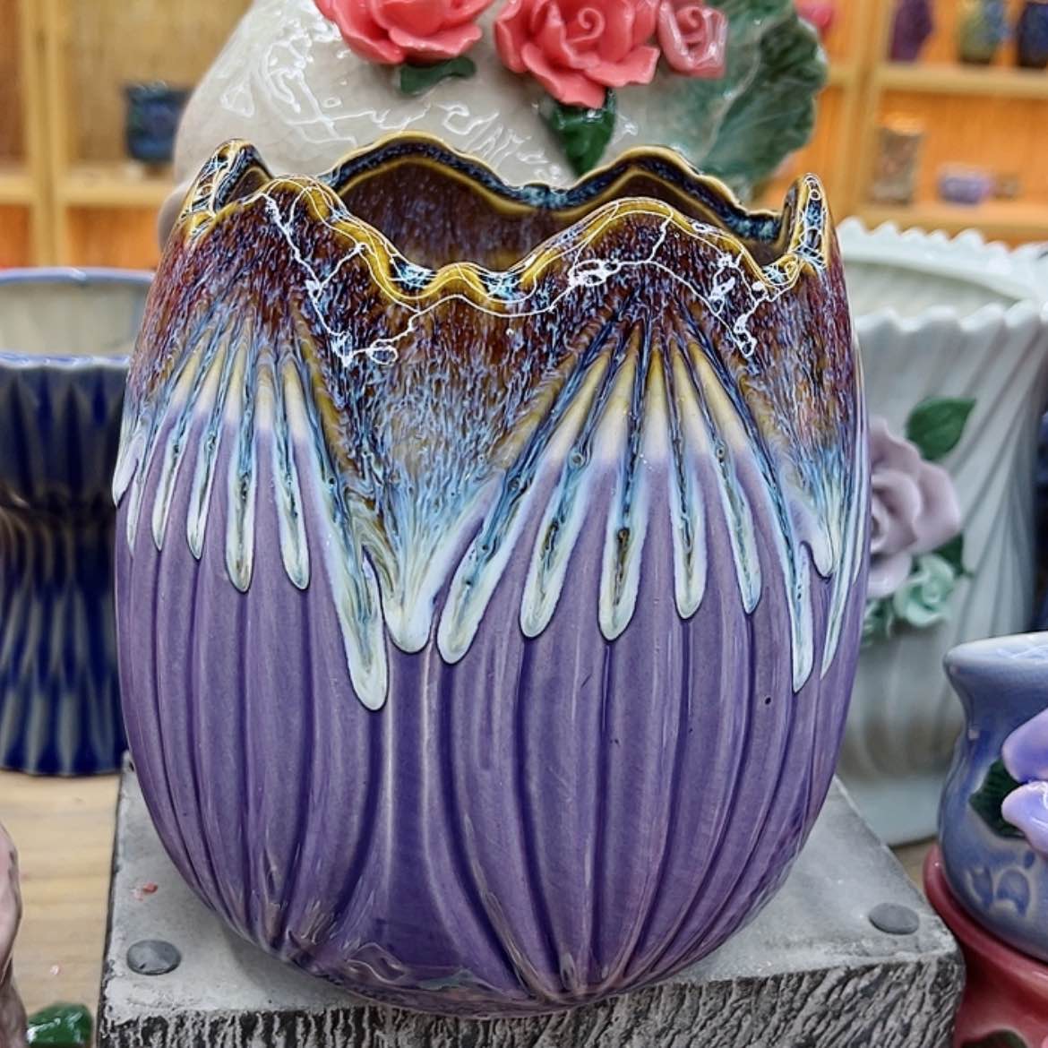 【闪购商品】陶瓷花盆