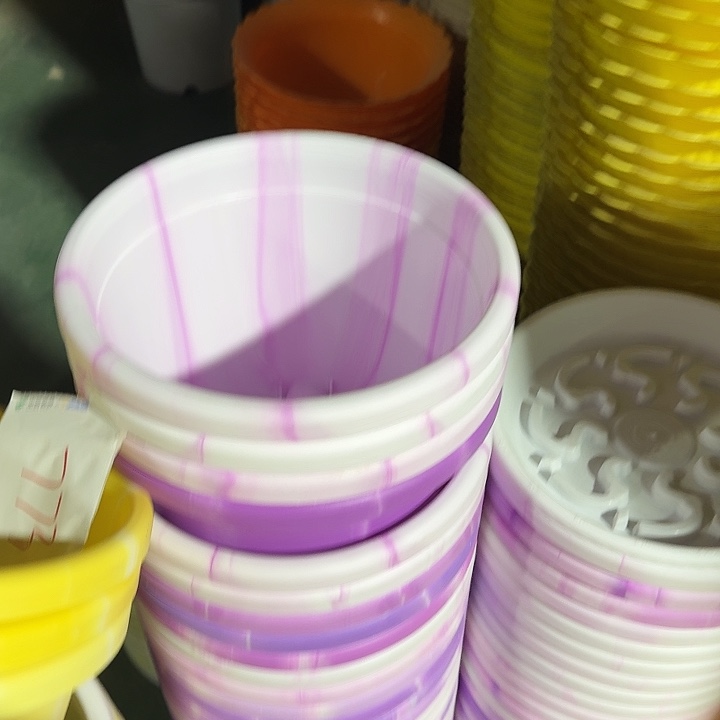 四季4号紫色琉璃无托10个特价