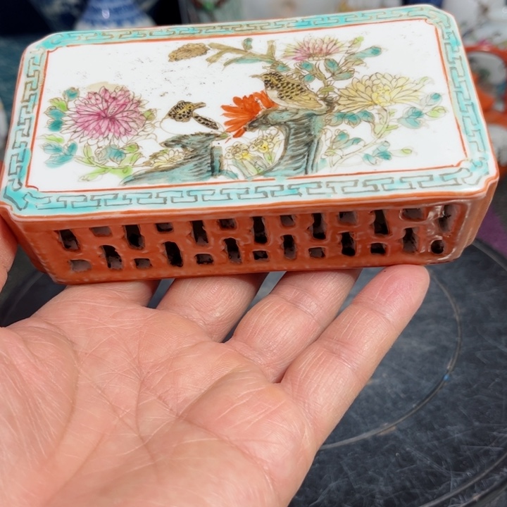 紫砂茶叶罐粉彩8888888888